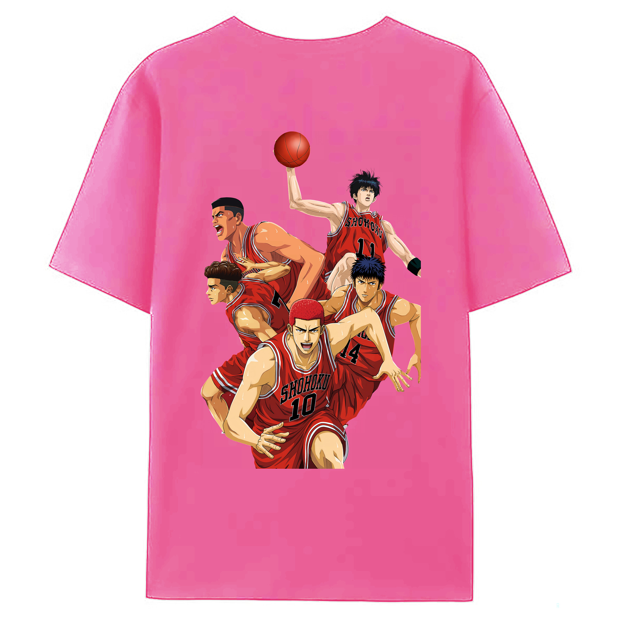 （画像用） SLAM DUNK／スラムダンク レディース半袖Tシャツ(バックプリント)